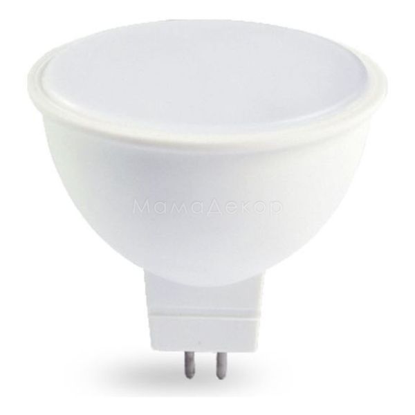 Лампа світлодіодна Feron 25688 потужністю 6W з серії Standart. Типорозмір — MR16 з цоколем GU5.3, температура кольору — 6400K