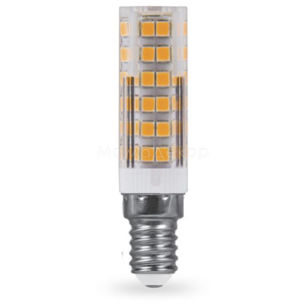 Лампа светодиодная Feron 25898 мощностью 5W с цоколем E14, температура цвета — 2700K
