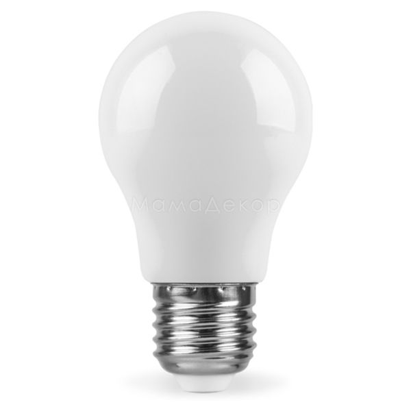 Лампа светодиодная Feron 25920 мощностью 3W. Типоразмер — A50 с цоколем E27, температура цвета — 6400K