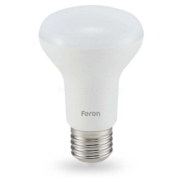 Лампа светодиодная Feron 25985 мощностью 9W. Типоразмер — R63 с цоколем E27, температура цвета — 4000K