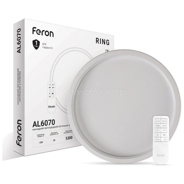Потолочный светильник Feron 40216 AL6070