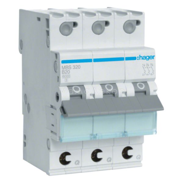 Автоматический выключатель Hager MBS320 QuickConnect
