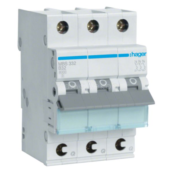 Автоматический выключатель Hager MBS332 QuickConnect