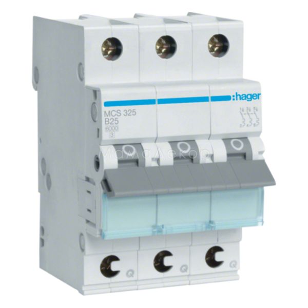 Автоматичний вимикач Hager MCS325 QuickConnect