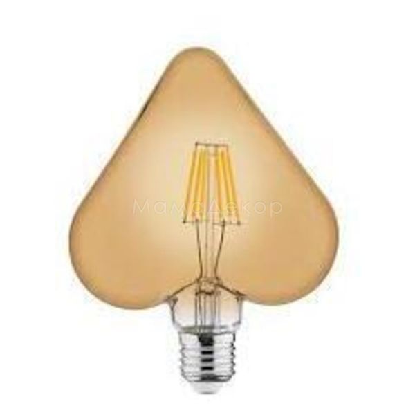 Лампа светодиодная Horoz Electric 001-032-0006-010 мощностью 6W из серии Rustic с цоколем E27, температура цвета — 2200K