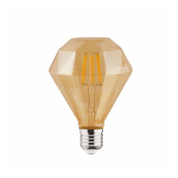 Лампа світлодіодна Horoz Electric 001-034-0004-010 потужністю 4W з серії Rustic з цоколем E27, температура кольору — 2200K