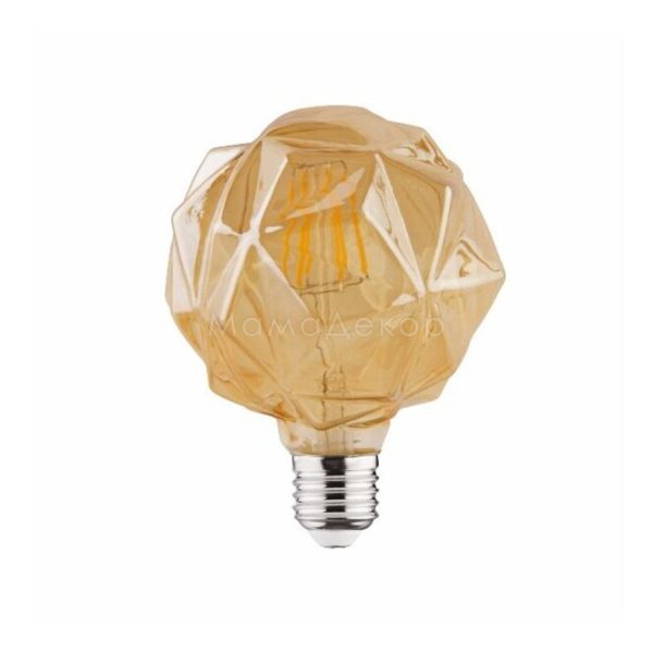 Лампа светодиодная Horoz Electric 001-036-0004-010 мощностью 4W из серии Rustic. Типоразмер — G95 с цоколем E27, температура цвета — 2200K