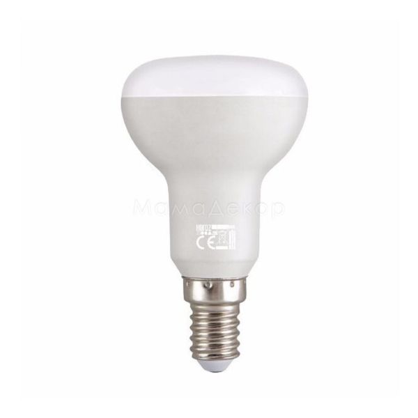 Лампа світлодіодна Horoz Electric 001-040-0006-031 потужністю 6W з серії Refled. Типорозмір — R50 з цоколем E14, температура кольору — 4200K