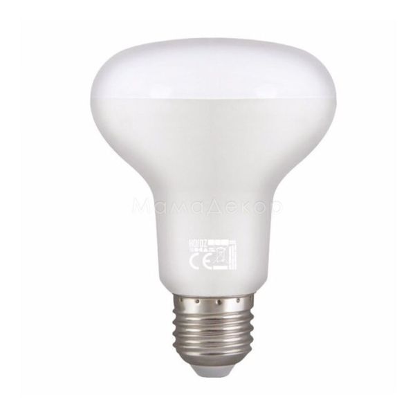 Лампа світлодіодна Horoz Electric 001-041-0010-061 потужністю 10W з серії Refled. Типорозмір — R63 з цоколем E27, температура кольору — 4200K