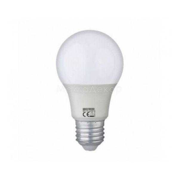 Лампа світлодіодна Horoz Electric 001-060-2448-030 потужністю 10W з серії Metro. Типорозмір — A60 з цоколем E27, температура кольору — 4200K
