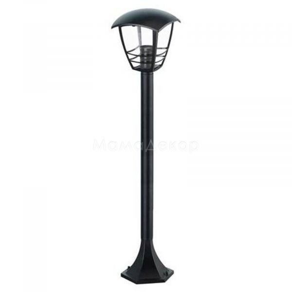 Парковий світильник Horoz Electric 075-016-0005-010 Nar-5, колір плафону — прозорий, колір основи — чорний