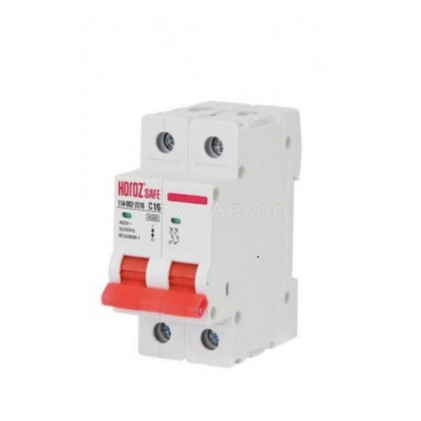 Автоматичний вимикач Horoz Electric 114-002-2016-010 Safe