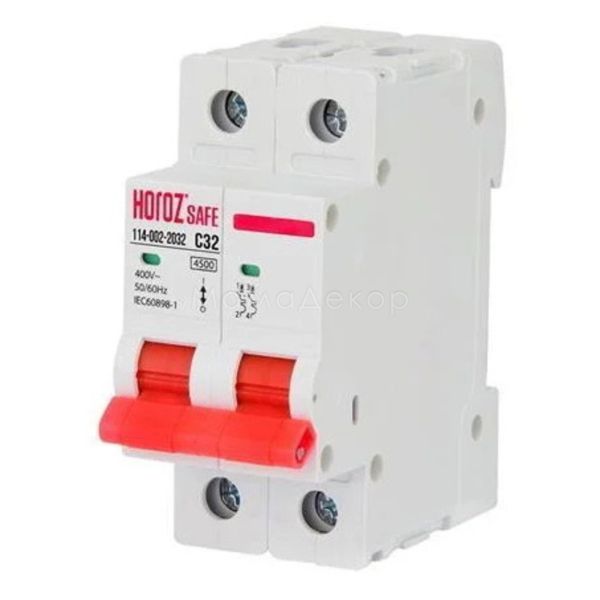 Автоматический выключатель Horoz Electric 114-002-2032-010 Safe