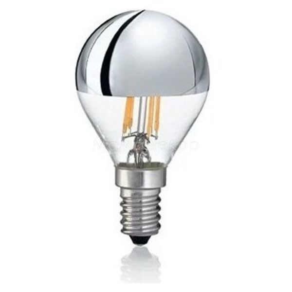 Лампа светодиодная Ideal Lux 101262 мощностью 4W. Типоразмер — P45 с цоколем E14, температура цвета — 2700K