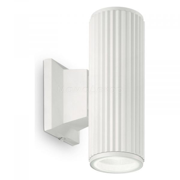 Настінний світильник Ideal Lux 129457 Base AP2 Bianco, колір — Білий