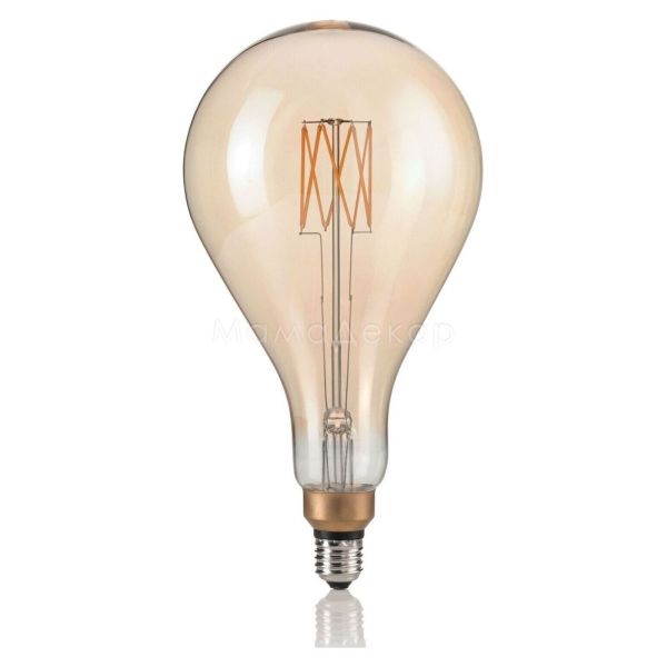 Лампа світлодіодна Ideal Lux 130163 потужністю 8W з серії LED Vintage XL. Типорозмір — A155 з цоколем E27, температура кольору — 2200K