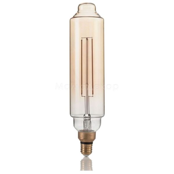 Лампа светодиодная Ideal Lux 130170 мощностью 4W из серии LED Vintage XL. Типоразмер — T75 с цоколем E27, температура цвета — 2200K