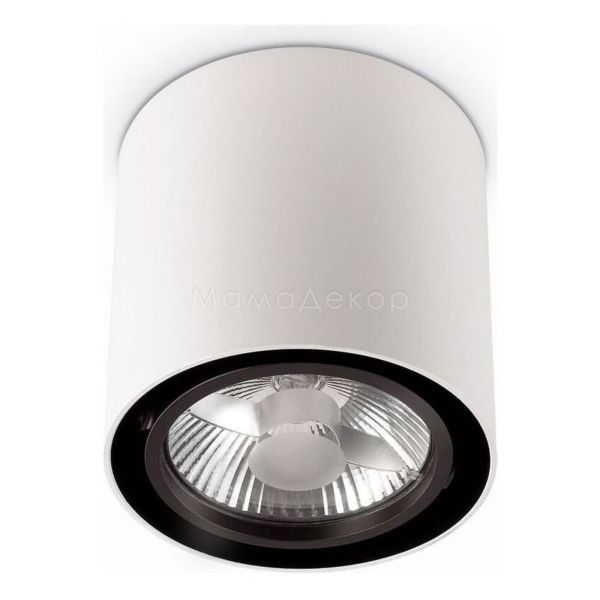 Точечный светильник Ideal Lux 140872 Mood PL1 Round Big Bianco