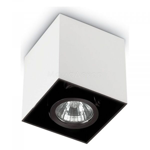 Точечный светильник Ideal Lux 140902 Mood PL1 Square Small Bianco