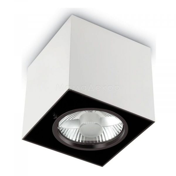 Точечный светильник Ideal Lux 140933 Mood PL1 Square Big Bianco