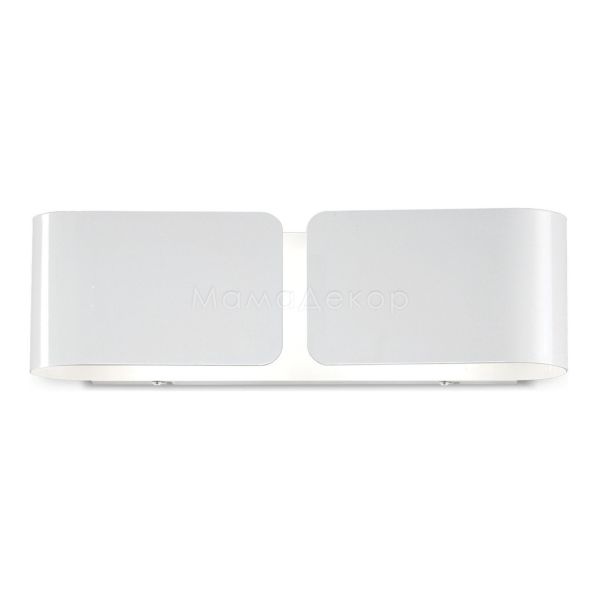 Настенный светильник Ideal Lux 14166 Clip AP2 Small Bianco