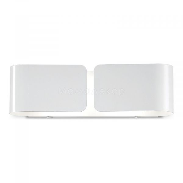 Настенный светильник Ideal Lux 14166 Clip AP2 Small Bianco