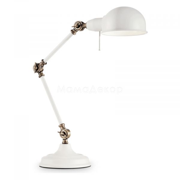 Настольная лампа Ideal Lux 145198 Truman TL1 Bianco