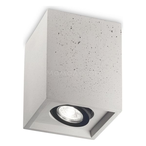 Точковий світильник Ideal Lux 150475 Oak PL1 Square Cemento