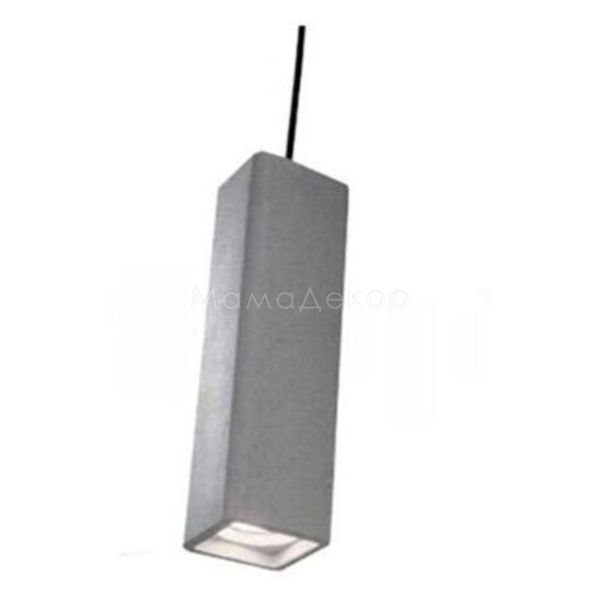 Підвісний світильник Ideal Lux 150673 Oak SP1 Square Cemento