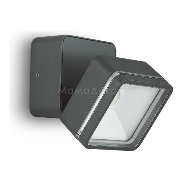 Настенный светильник Ideal Lux 172514 Omega Square AP1 Antracite