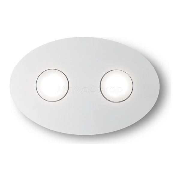 Точечный светильник Ideal Lux 175720 Logos AP2 Bianco
