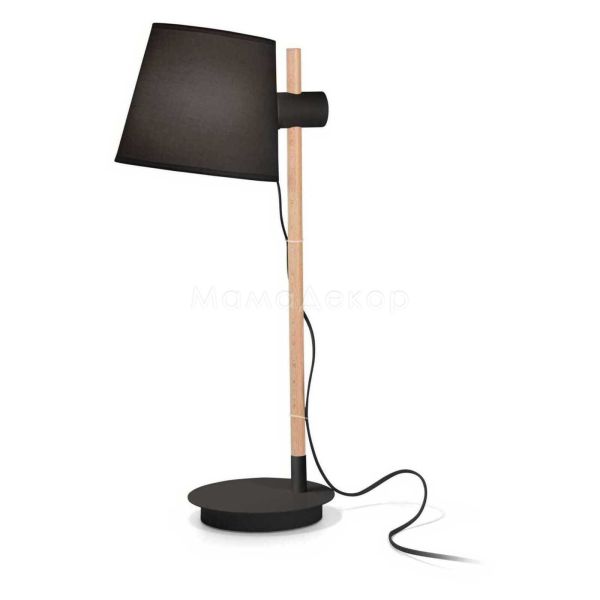 Настольная лампа Ideal Lux 272238 Axel TL1 Nero