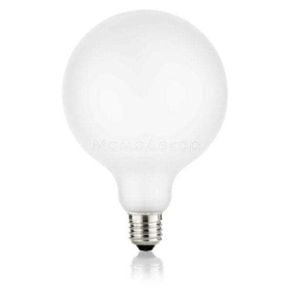Лампа світлодіодна Ideal Lux 277813 потужністю W з серії E27. Типорозмір —  G125 з цоколем E27, температура кольору — 3000K