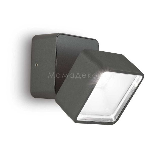 Точковий світильник Ideal Lux 285511 Omega AP Square Antracite 4000K