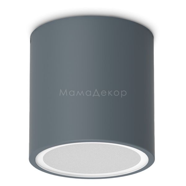 Точечный светильник Ideal Lux 318110 Techo Pl1 Round D09 Antracite