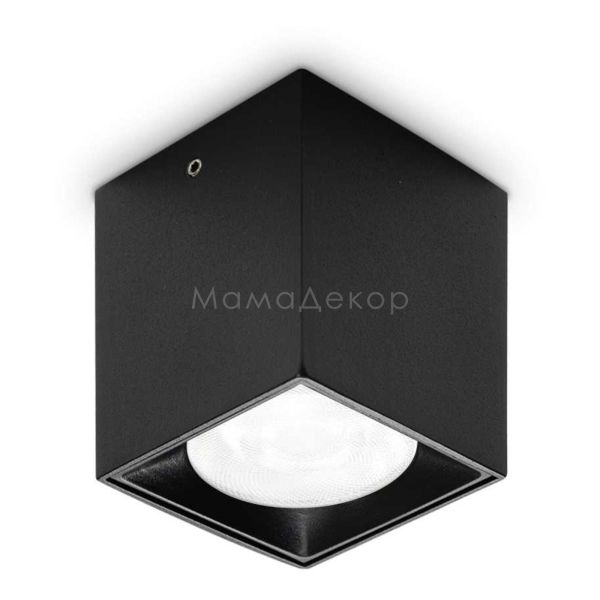 Точечный светильник Ideal Lux 319803 Dot PL Square Nero 3000K