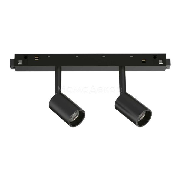 Магнітний трековий світильник Ideal Lux 321677 Ego Track Double 05W 4000K DALI Bk