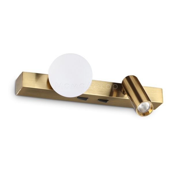 Бра Ideal Lux 336671 Ping Pong Ap Ottone