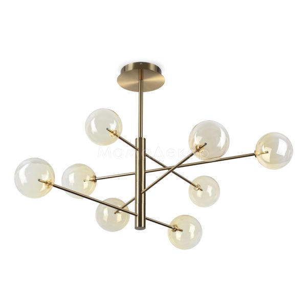 Люстра Ideal Lux 345420 Equinoxe Sp8 Ambra Sfumato
