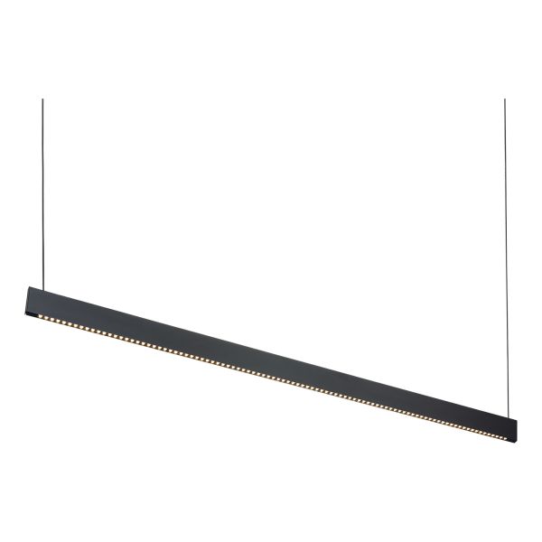 Подвесной светильник Ideal Lux 348384 Steel Slim Wide 1200 Mm 3000k Bk