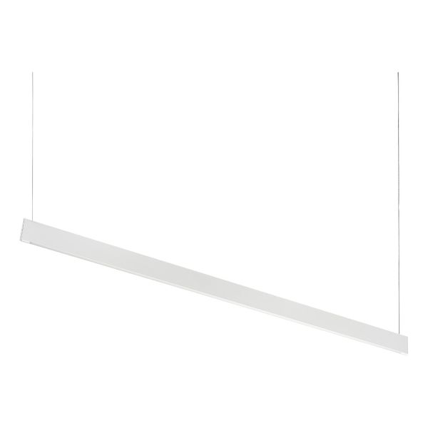 Подвесной светильник Ideal Lux 348407 Steel Slim Wide 1200 Mm 3000k Wh