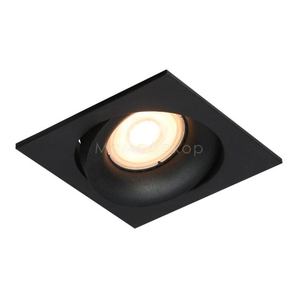 Точечный светильник Italux DL-26451-GU10-BK Ponar