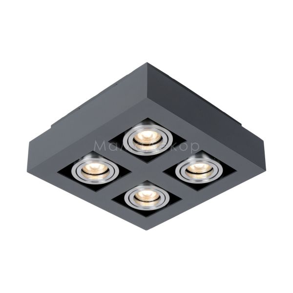 Точечный светильник Italux IT8002S4-BK/AL Casemiro