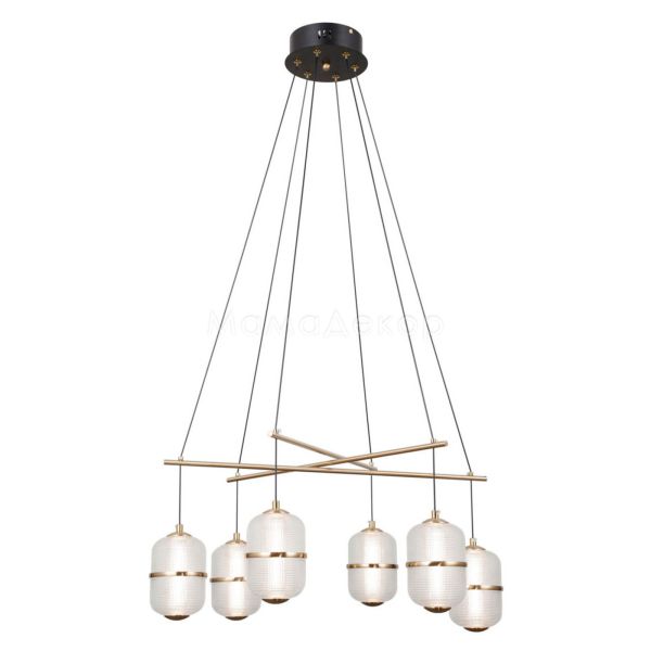 Подвесной светильник Italux PND-34375-6-BK Alani