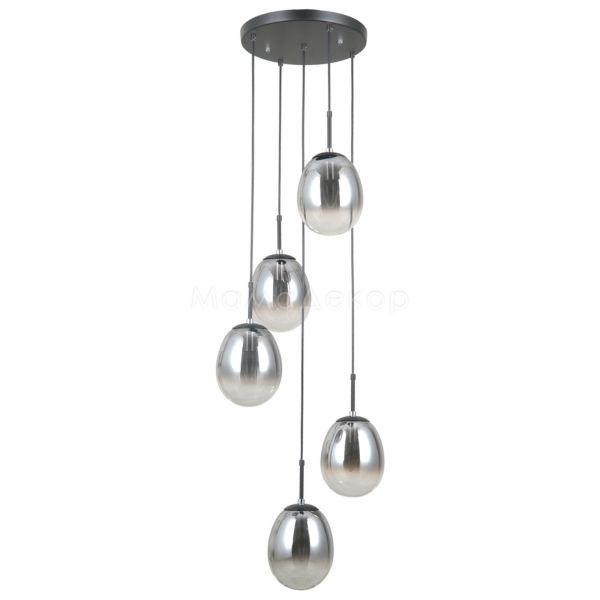 Подвесной светильник Italux PND-40825-5-BK Meolo
