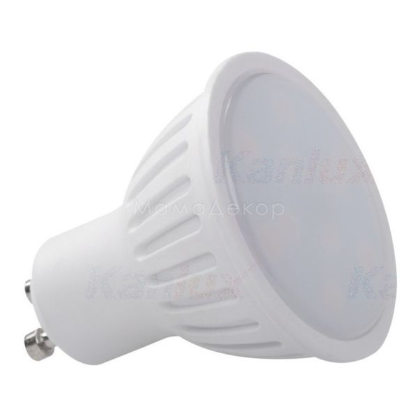 Лампа світлодіодна Kanlux 22823 потужністю 3W. Типорозмір — MR16 з цоколем GU10, температура кольору — 4000K