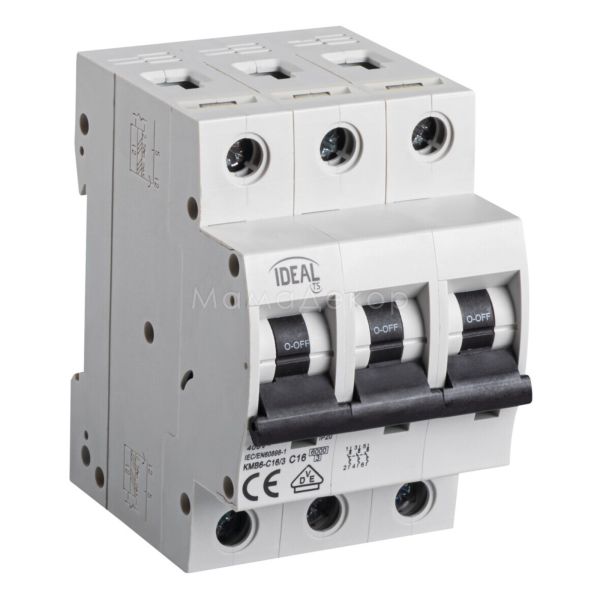 Автоматический выключатель Kanlux 23154 Ideal TS KMB6-C16/3