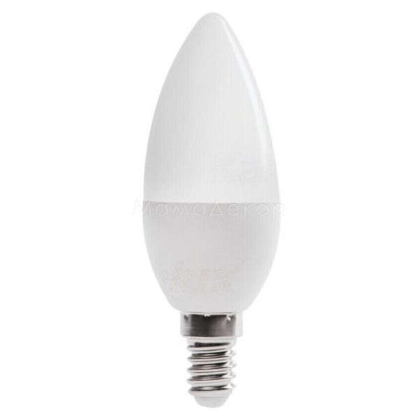 Лампа світлодіодна Kanlux 23430 потужністю 6.5W. Типорозмір — C37 з цоколем E14, температура кольору — 3000K