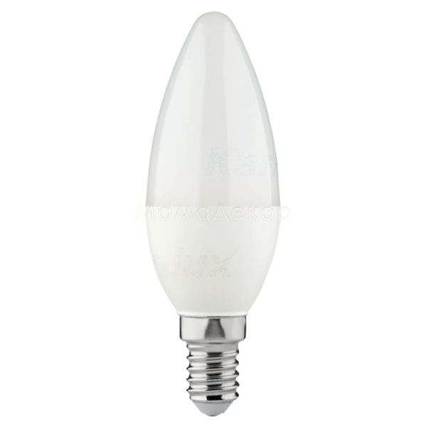 Лампа світлодіодна Kanlux 23433 потужністю 4.5W з серії Dun. Типорозмір — C35 з цоколем E14, температура кольору — 4000K