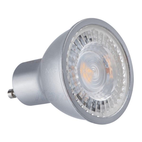 Лампа светодиодная  диммируемая Kanlux 24660 мощностью 7.5W из серии PRODIM LED. Типоразмер — MR16 с цоколем GU10, температура цвета — 2700K